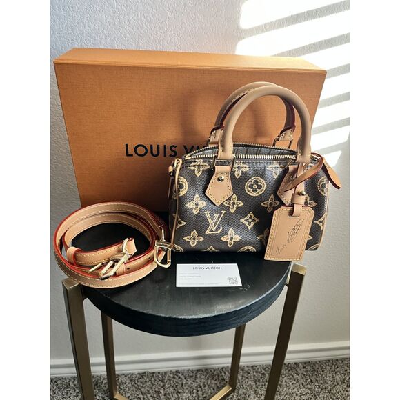 NEW with box Le Monogram 130th Anniversary Louis Vuitton Nano Speedy - Picture 1 of 15